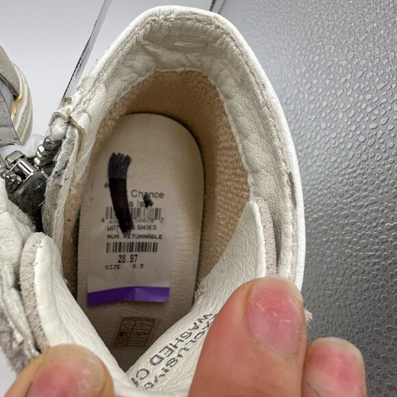 Vintage Havana Remiee Star Studded Washed Croc Sneakers - Size 6.5 - Picture 8 of 9